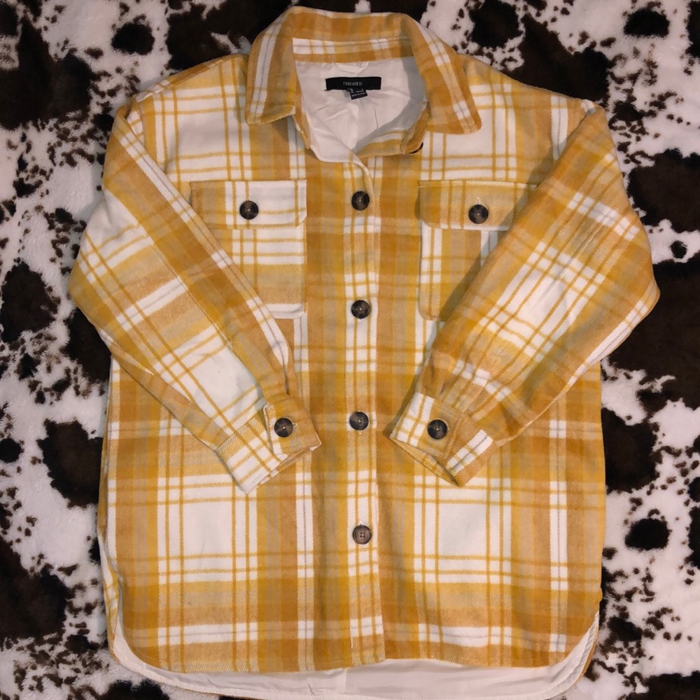 Forever 21 Plaid shacket
